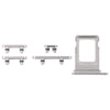 iPhone 16 Pro Max SIM Tray & Side Keys (White)