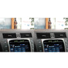 Carbon Fiber Car Central Control Air Outlet Decorative Sticker for Lexus GS 2006-2011,Left and Right Drive Universal