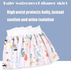 Baby Water-Proof And Leak-Proof Cloth Diapers Children Washable Cotton Cloth Bed-Wetting Skirt Pants, Colour: L(Dinosaur)