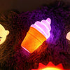 3 PCS Cartoon Ice Cream Night Light Children Room LED Light(White)