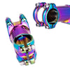 ZTTO Mountain Bike Colorful Aluminum Positive & Negative Riser(17 Degrees 80mm)