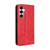 For Samsung Galaxy A16 5G Magnetic Buckle Retro Texture Leather Phone Case(Red)