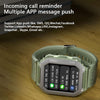 KR06 Waterproof Pedometer Sport Smart Watch, Support Heart Rate / Blood Pressure Monitoring / BT Calling(Black)