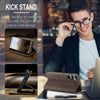 For Samsung Galaxy S25+ 5G CaseMe 013 Multifunctional Horizontal Flip Leather Phone Case(Coffee)