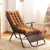 175x48x8cm Thickened Soft Home Recliner Cushions Garden Rocking Chair Cushions(Grey)