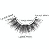 7pairs /Box Faux Eyelashes Natural Fluffy 3D Mink Lengthen Eyelashes M390