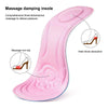 082 Soft Breathable Shockproof Massage Cat Paw Sports Full Insole Shoe-pad, Size: 225-250mm(Black)