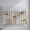 Air Conditioner Windshield Anti-Direct Blow Baby Windshield Curtain Dust Cover, Model: Brown Bear