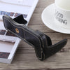 1/4 inch Thread PU Leather Camera Half Case Base for FUJIFILM X-H1 (Black)