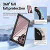 For Samsung Galaxy S22 Ultra 5G TPU + PC Lens Protection Phone Case(Black)