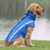 Red XXXXXL Waterproof Dog Coat with Reflective Strips - BL-677