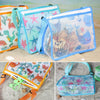 Printed Zipper Three-dimensional Beach Toy Bag For Children(Whale)