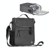 Rhinowalk RK18995 Large-capacity Aluminum Film Insulation Bicycle Head Bag with Rain Cover(Gray)