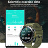 K56 Pro 1.39 inch Smart Silicone Strap Wristband Support Heart Rate Monitoring / Blood Pressure Monitoring(Khaki)