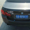 VIP Shape Shining Metal Car Free Sticker(Silver)