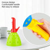 Children Toy Throwing Ball Parent-Child Outdoor Bouncy Ball Game Kit, Random Color Delivery(2 Catapults + 4 Balls)