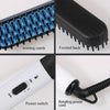 Mini Men Electrical Beard Styling Comb Beard Straightener, Plugs: US Plug (White)