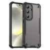 For Samsung Galaxy S25 5G Armor Glaze PC Hybrid TPU Phone Case(Black)