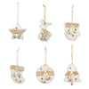 Wooden Cartoon Christmas Tree Ornament Christmas Scene Decoration Supplies(Christmas Ball)