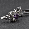 1 Pair Fashion Luxury Crystal Cufflinks
