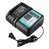 LUOMASHI For Makita 18V Lithium Battery Charger, Model: EU Plug