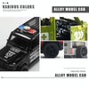 1:36 Off-road Police Car Ambulance Model Boy Car Toy With Sound and Light(White)
