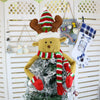 CX20208 Elk Pattern Christmas Tree Pendant Decoration, Size: L