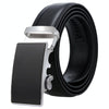 Dandali Casual Men Automatic Buckle Belt Business Soft Leather Pants Band, Length (cm): 120cm(ZD-34)