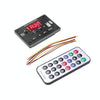 5V Car Color Display Audio Bluetooth MP3 Decoder Board(Black)