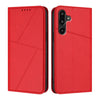 For Samsung Galaxy M16 5G / F16 5G Strong Magnetic Frosted Flip Leather Phone Case(Red)