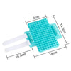 Cat Scratching & Massage Brush (Orange, 3pcs) - Furniture Leg Protector
