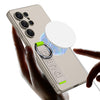 For Samsung Galaxy S25 Ultra 5G GKK Ultra-thin Side Wristband Phone Case, Not Included Pen(Titanium Gray)