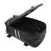 Motorcycle Waterproof PU Leather Rack Rear Carrier Bag, Capacity: 8L with Rain Cover