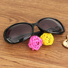 Retro UV400 UV Protection PC Frame AC Lens Sunglasses(Black)