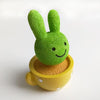Cute Shaking Head Spring Car Decoration Cake Baking Mini Potted Resin Decoration, Specification: Chick
