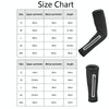 Sports Multi-Function Sunscreen Ice Sleeves with Zipper Pocket, Size: M(Black Long Version)