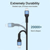 QGeeM MF01 USB-A To 8 Pin Phone Tablet Fast Charging Data Cable, Length: 2m