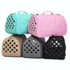 Foldable EVA Pet Carrier Bag for Cats & Small Dogs (Black)