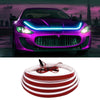 Car Startup Scan Through Hood LED Daytime Running Atmosphere Light, Length:1.5m(Ice Blue Light)