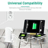 PD-36W PD3.0 + QC3.0 4-port USB Mobile Phone Charging Sailboat Multi Port Charger, US Plug