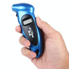 SHUNWEI SD-2802 Digital Tire Pressure Gauge 150 PSI 4 Settings for Car Truck Bicycle with Backlit LCD and Non-Slip Grip(Blue)