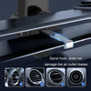 Car Air Outlet Mobile Phone Holder Automatic Lock Snap-on Navigation Holder(Blue)