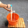 Manual Oil Extractor Plastic Aspirator Liquefaction Chemical Tube Soft Lid 5.4cm