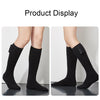 Y201 Winter Warm Tube Heated Cotton Socks Outdoor Heated Ski Socks, Style:with Battery Box(Black Grey)