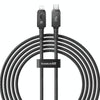 Baseus Unbreakable Series 20W Type-C to 8 Pin Fast Charging Data Cable, Length:2m(Black)