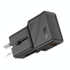 hoco AC24 Mini PD25W QC3.0 Universal Travel Charger(Black)
