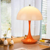 USB Charging Mushroom Desk Lamp Touch Eye Protection Bedroom Bedside Lamp(Orange)