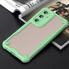 For Samsung Galaxy S24 5G Armor Glaze PC Hybrid TPU Phone Case(Green)