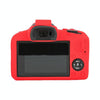 For Canon EOS R100 Litchi Texture Soft Silicone Protective Case(Red)