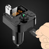 BT36B Car Bluetooth MP3 Music Player Car FM Transmitter Phone Hands-Free(Black Standard)